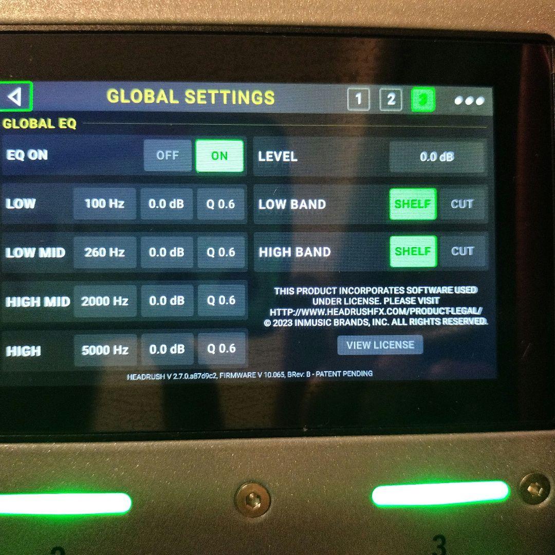 HEADRUSH MX5 限定カラー SILVER