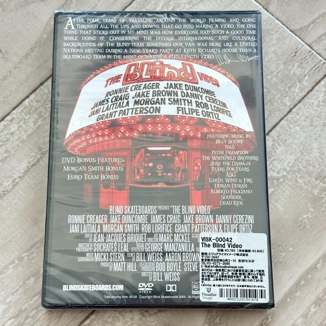 The Blind Video(ザ・ブラインド・ビデオ)：未開封DVD