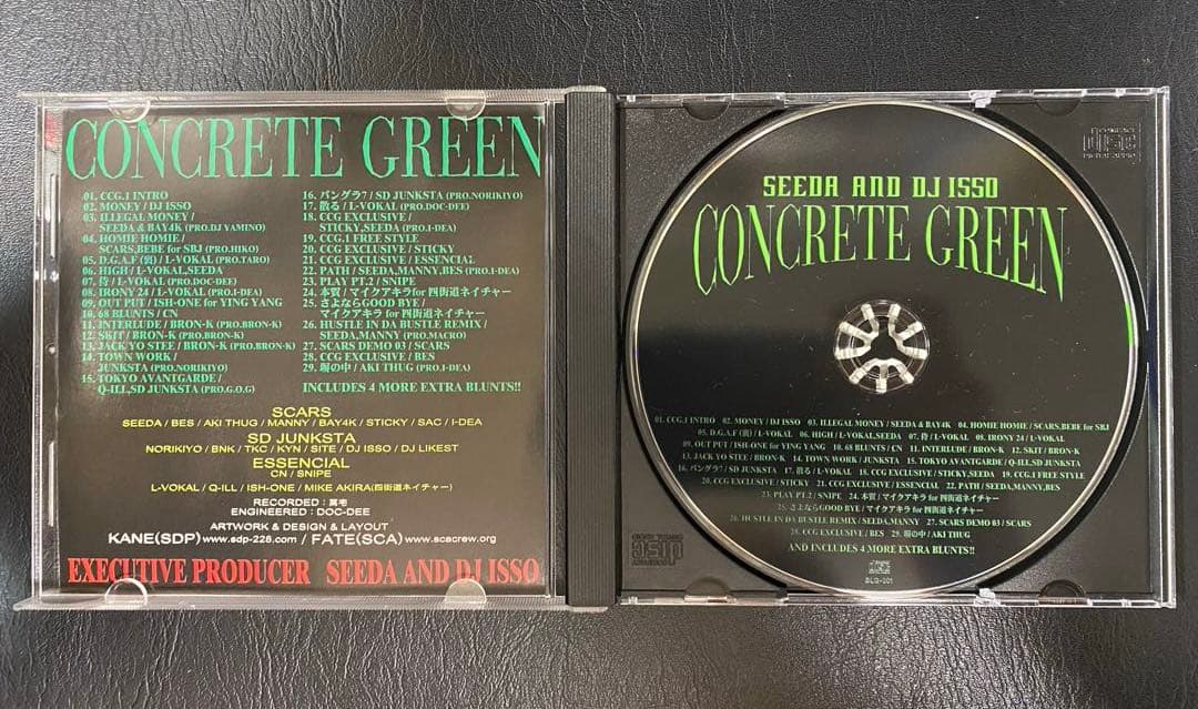 邦楽 CONCRETE GREEN SEEDA AND DJ ISSO