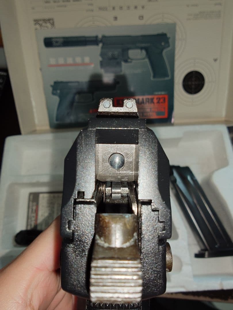 KSC MK23 US SOCOM PISTOL　ガスブローバック