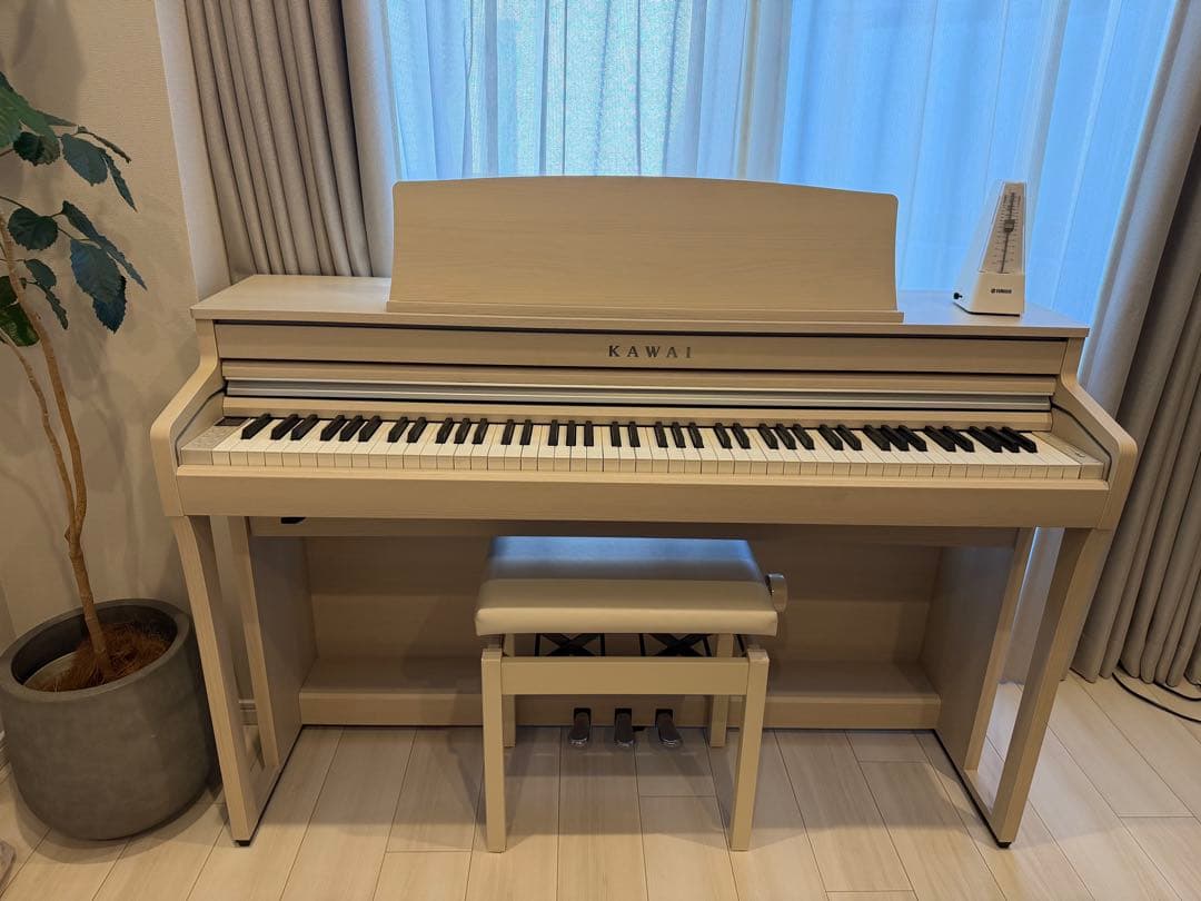 KAWAI 88鍵電子ピアノ ライトベージュ CA49 A