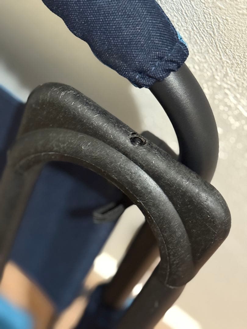 Ogawa ハイ&ロー2ウェイチェア 【ネイビー・ブルー】美品2脚セット