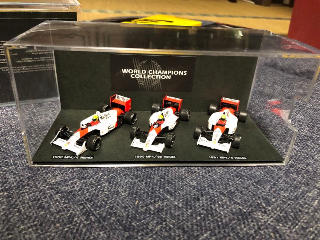 1/64 アイルトンセナ ワールドチャンピオン コレクション カスタム