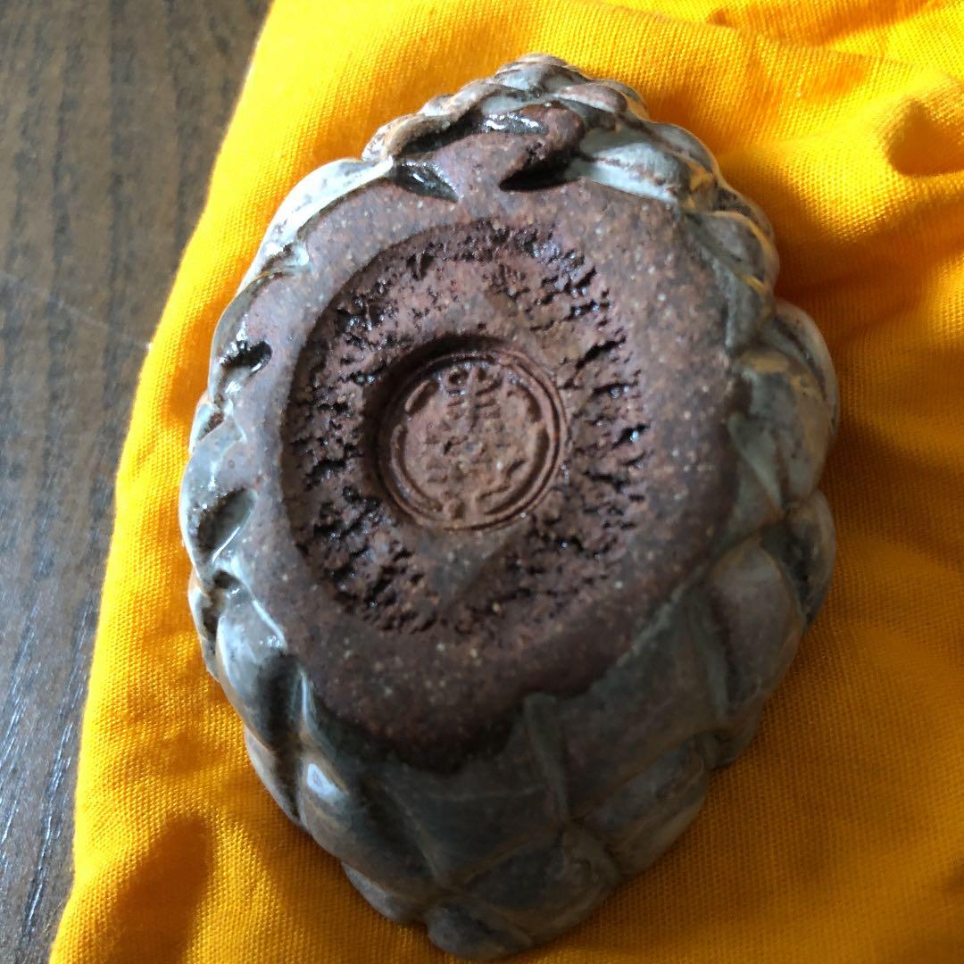 茶道具 萩松実香合　12代田原陶兵衛 萩