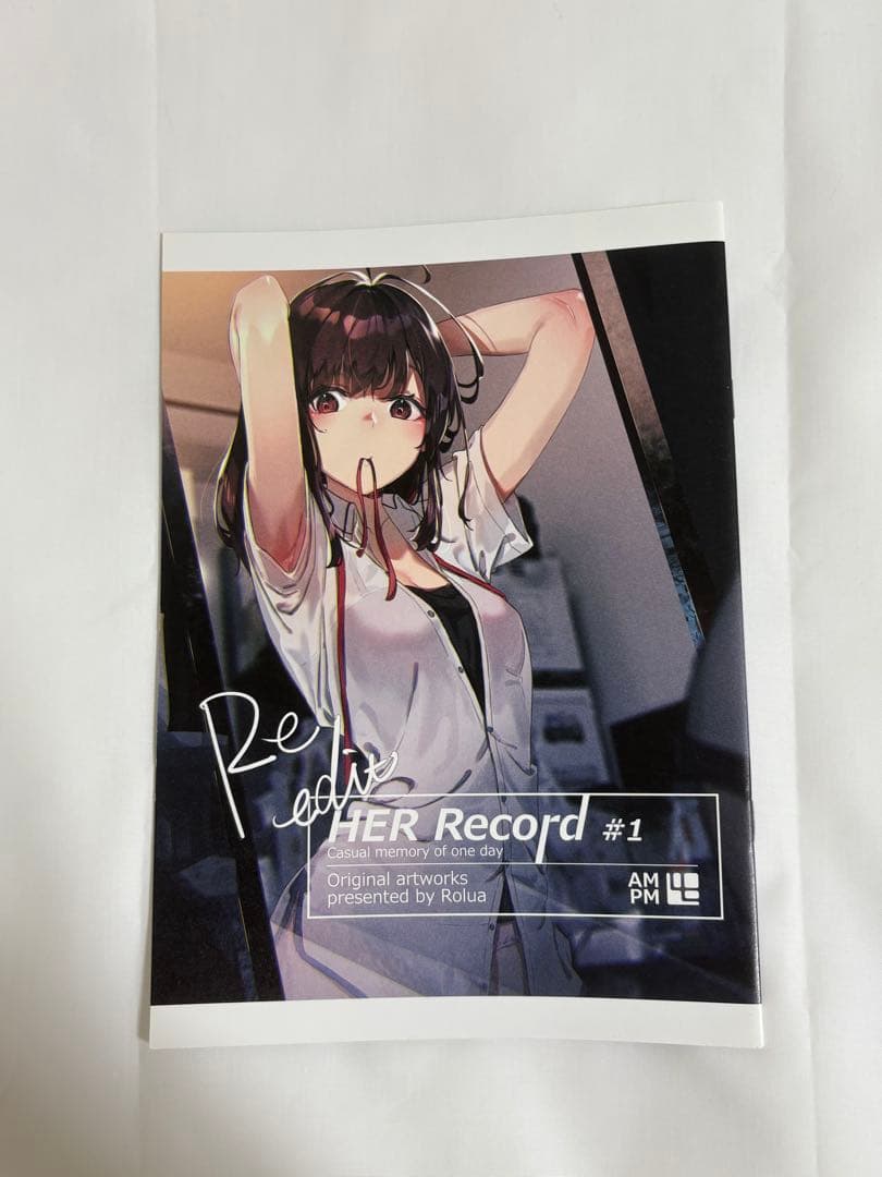 ろるあ イラストカード 同人誌 オリジナル フルカラー イラスト集