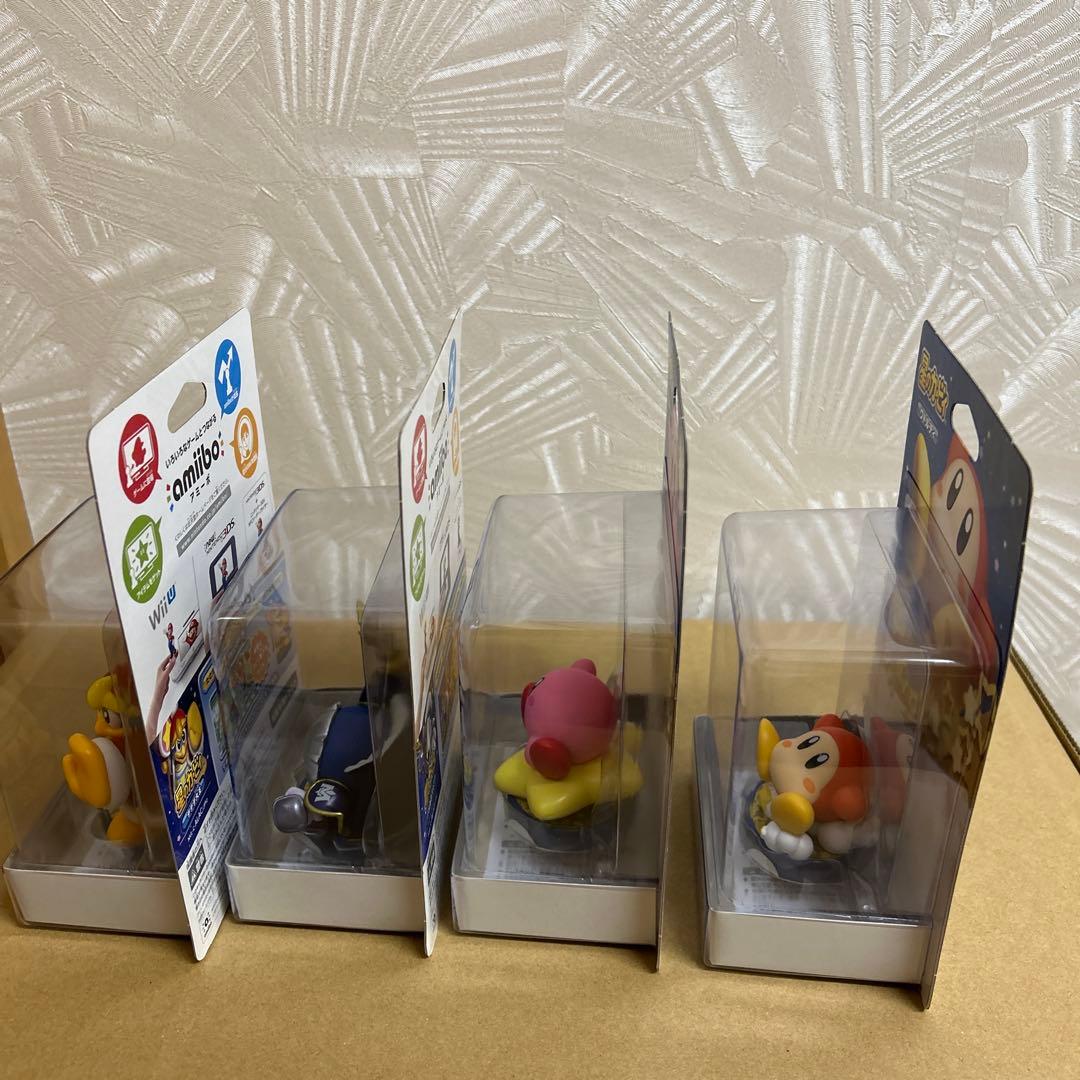 amiibo　カービィ　ワドルディ　メタナイト　デデデ大王 セット売り　新品