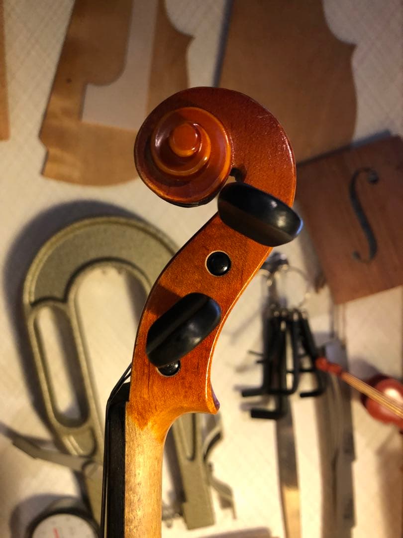 【駒&魂柱調整済】Suzuki分数バイオリンNo280 1/4 1994