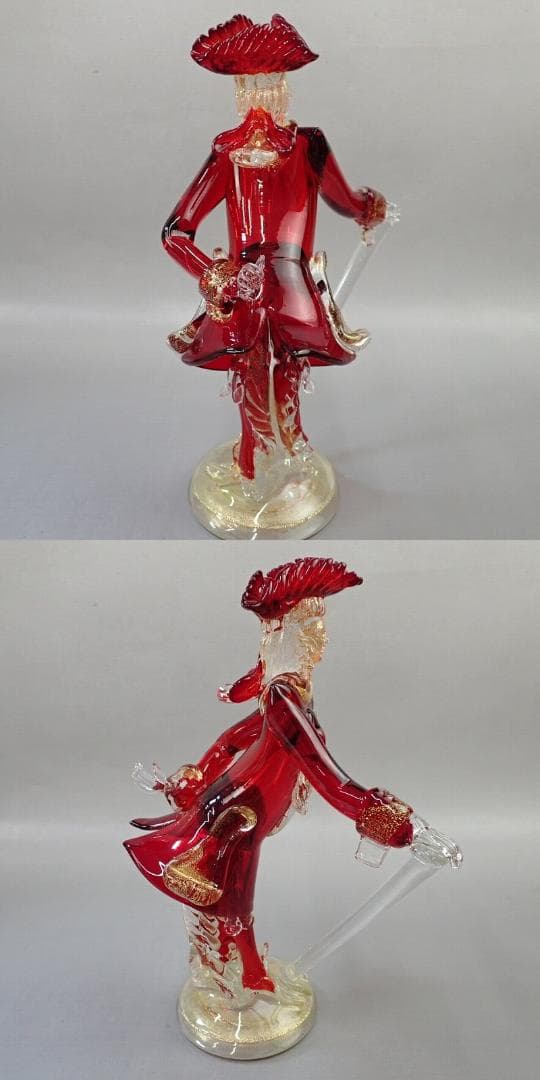 RU-5900　ベネチアンガラス　フィギュリン　ムラノ　20250305