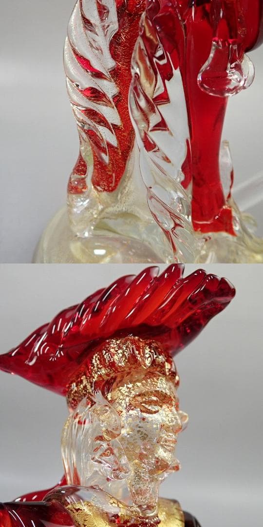 RU-5900　ベネチアンガラス　フィギュリン　ムラノ　20250305