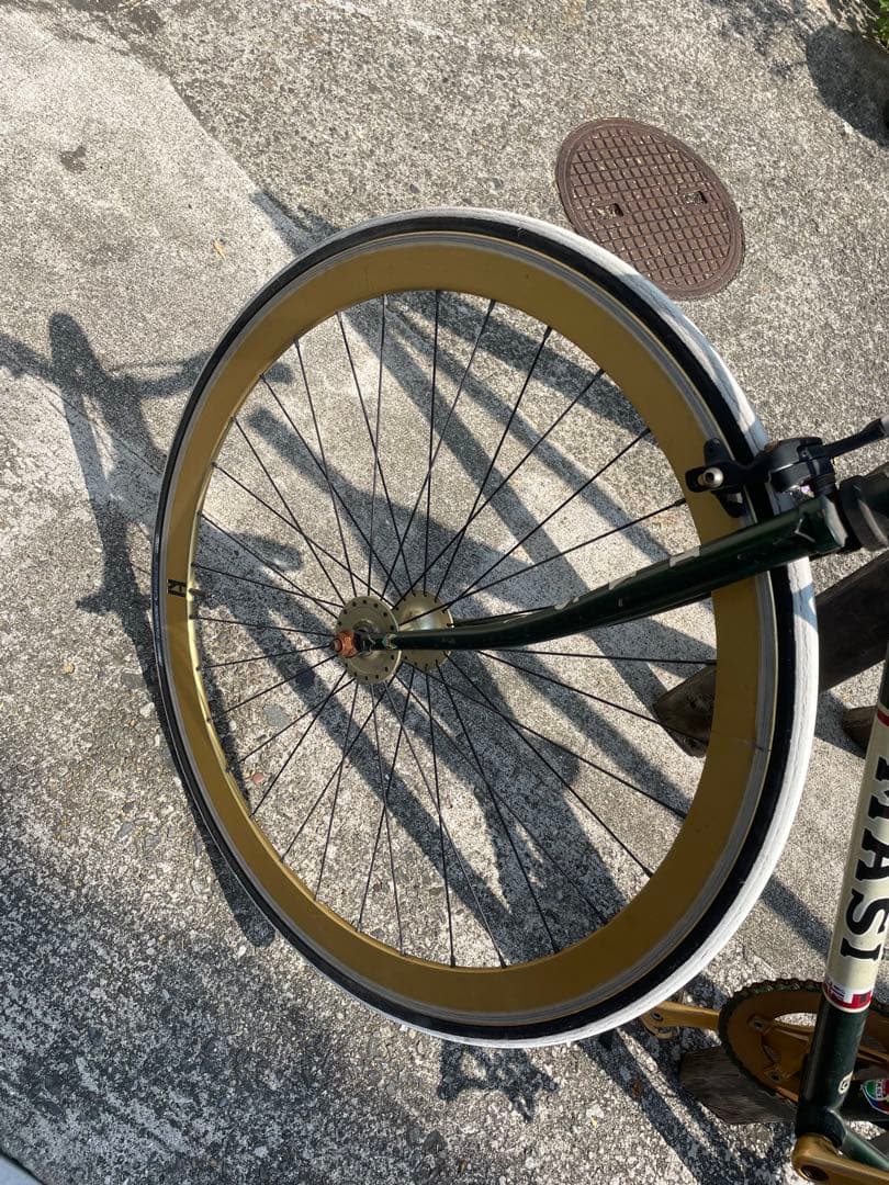 【コーラボーイ】MASI シングルスピードバイク グリーン