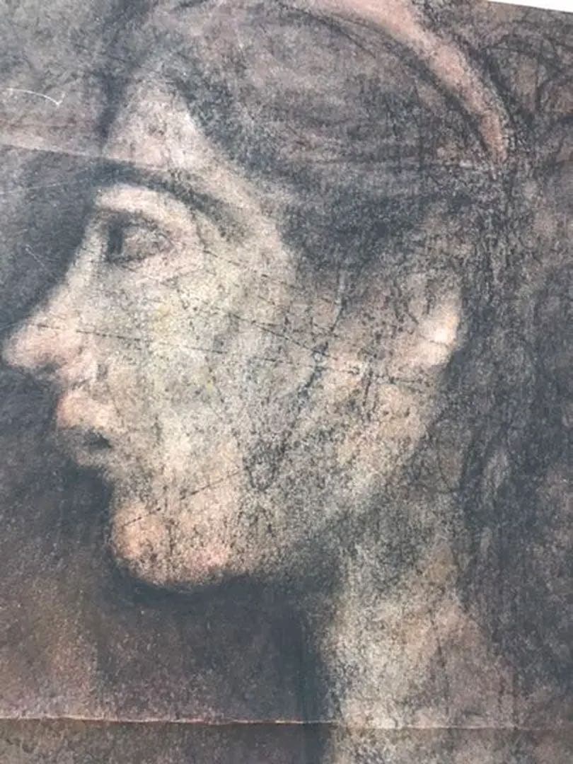 巨匠 林武 パステル画 真作保証 赤洋紙 1点物 原画