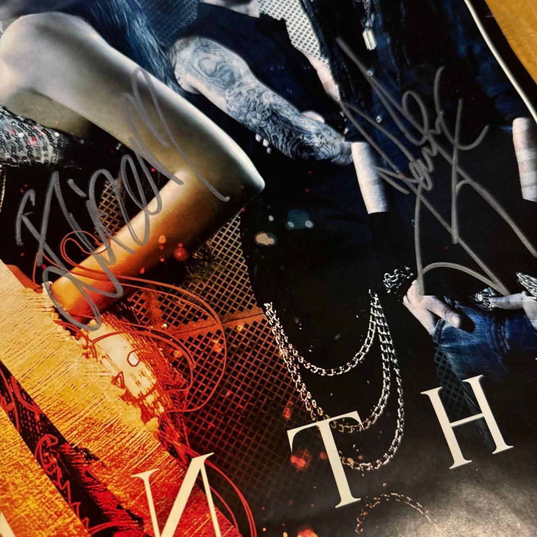 AMARANTHE サイン入りポスター デビューアルバム