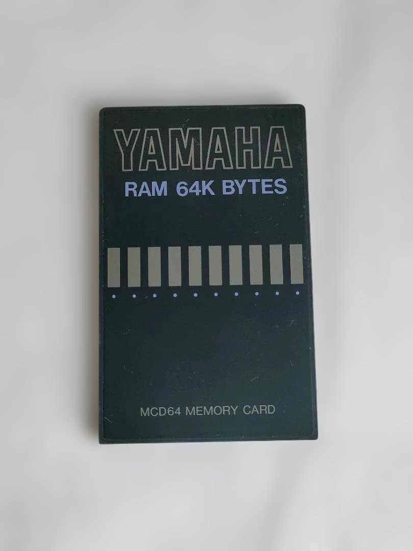 ヤマハSY85 フロッピーディスク＆メモリーカード　YAMAHA