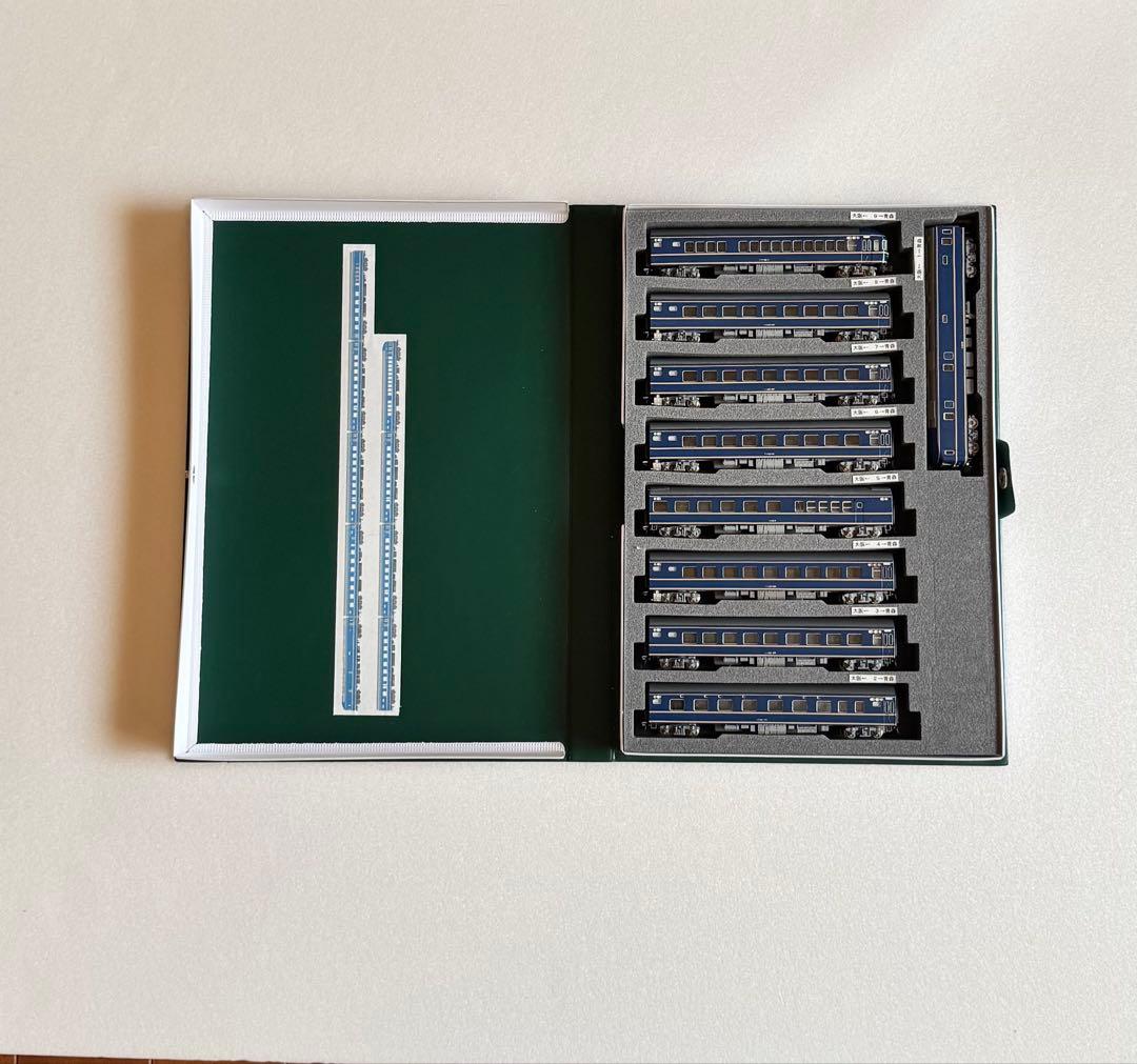 Nゲージ 鉄道模型 寝台特急　日本海