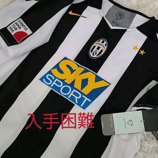 【新品未使用】タグ付 デルピエロ ユベントス ユニフォーム 特別仕様