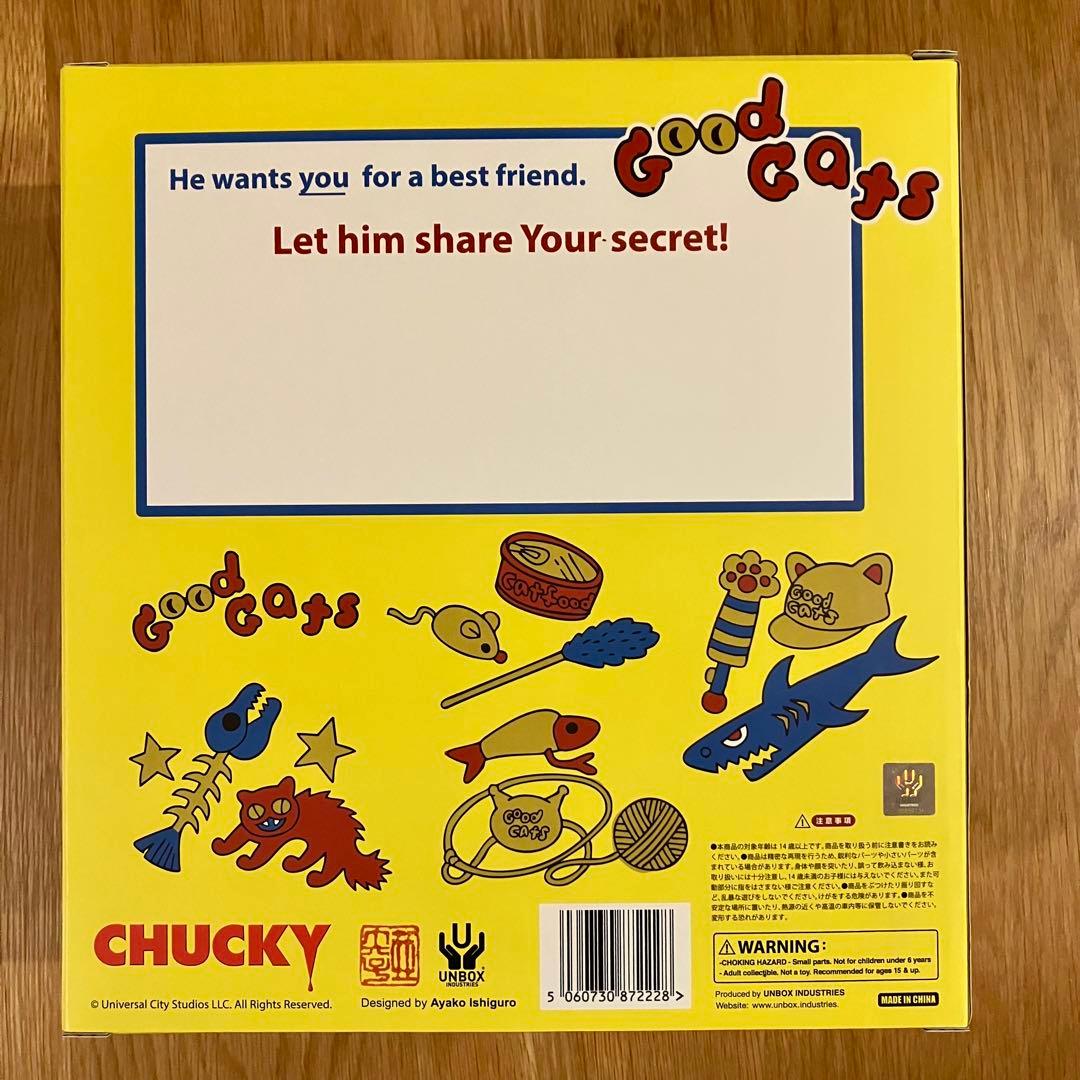 CHUCKY x 石黒亜矢子　NYACKY ニャッキー　チャッキー