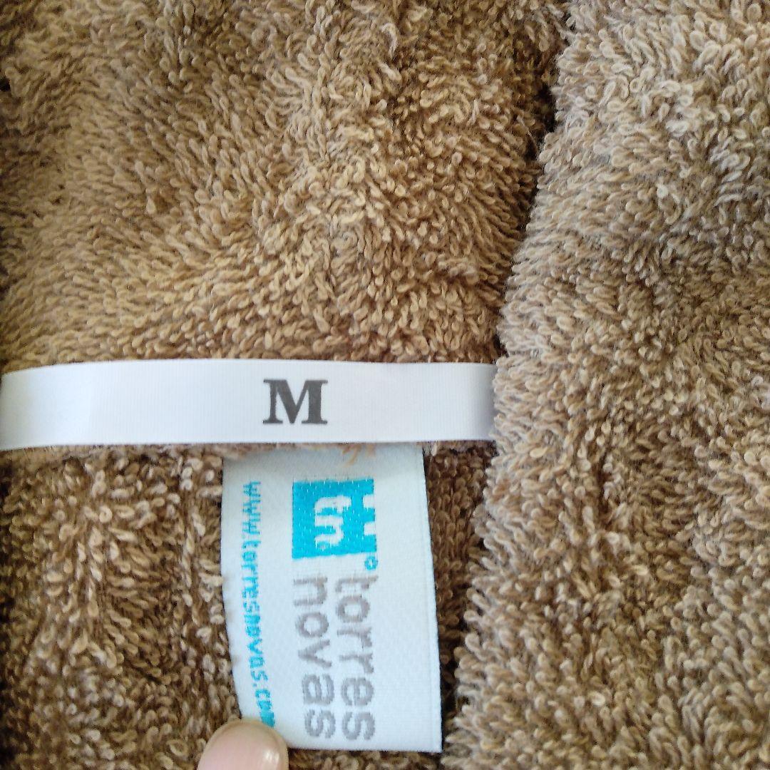 ポルトガル製バスローブ ブラウン Mサイズ×2枚