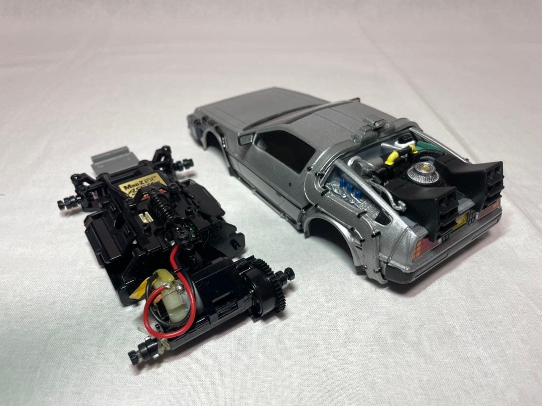 京商　ミニッツレーサー　デロリアン　非売品　未使用　ポッカ懸賞品