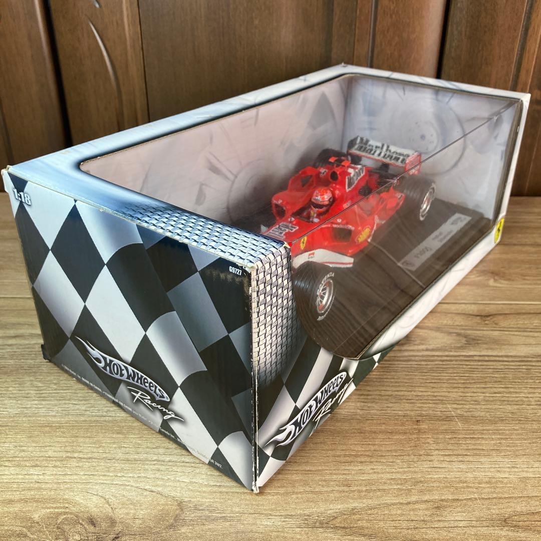 ホットウィール1/18フェラーリ F2005 Mシューマッハ