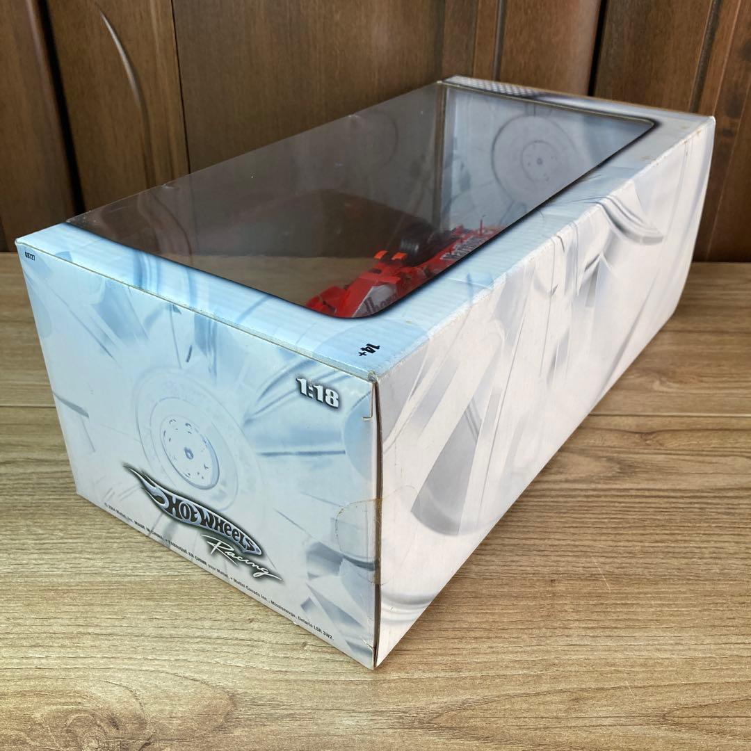 ホットウィール1/18フェラーリ F2005 Mシューマッハ