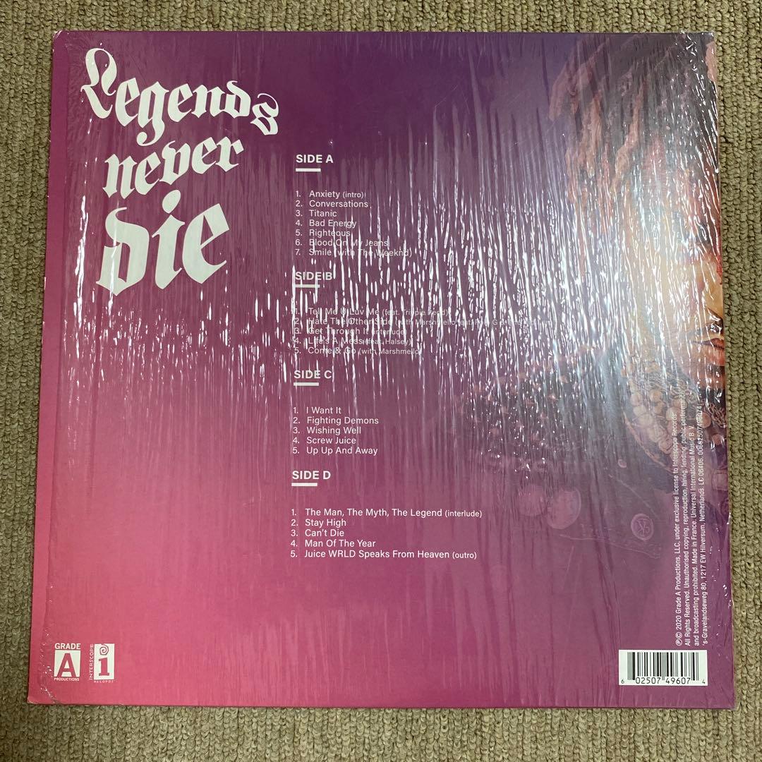 Juice WRLD Legends Never Die レコード