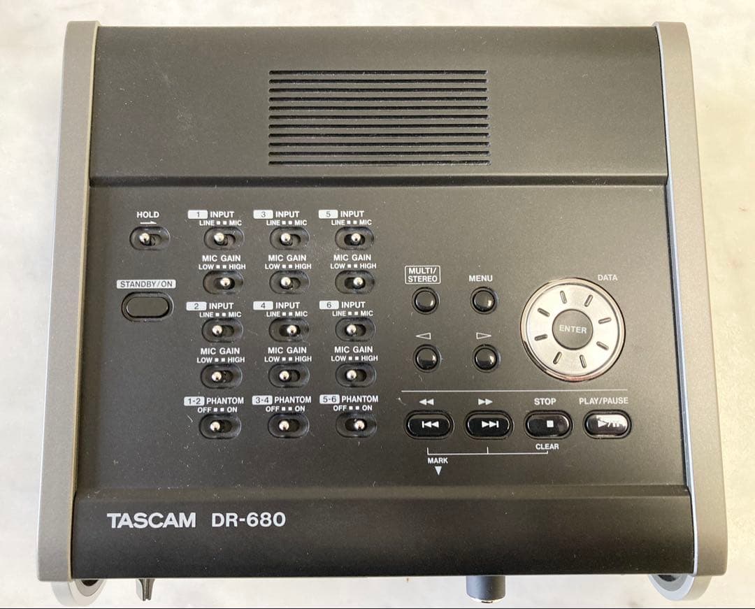 TASCAM DR-680 ポータブルマルチトラックレコーダー