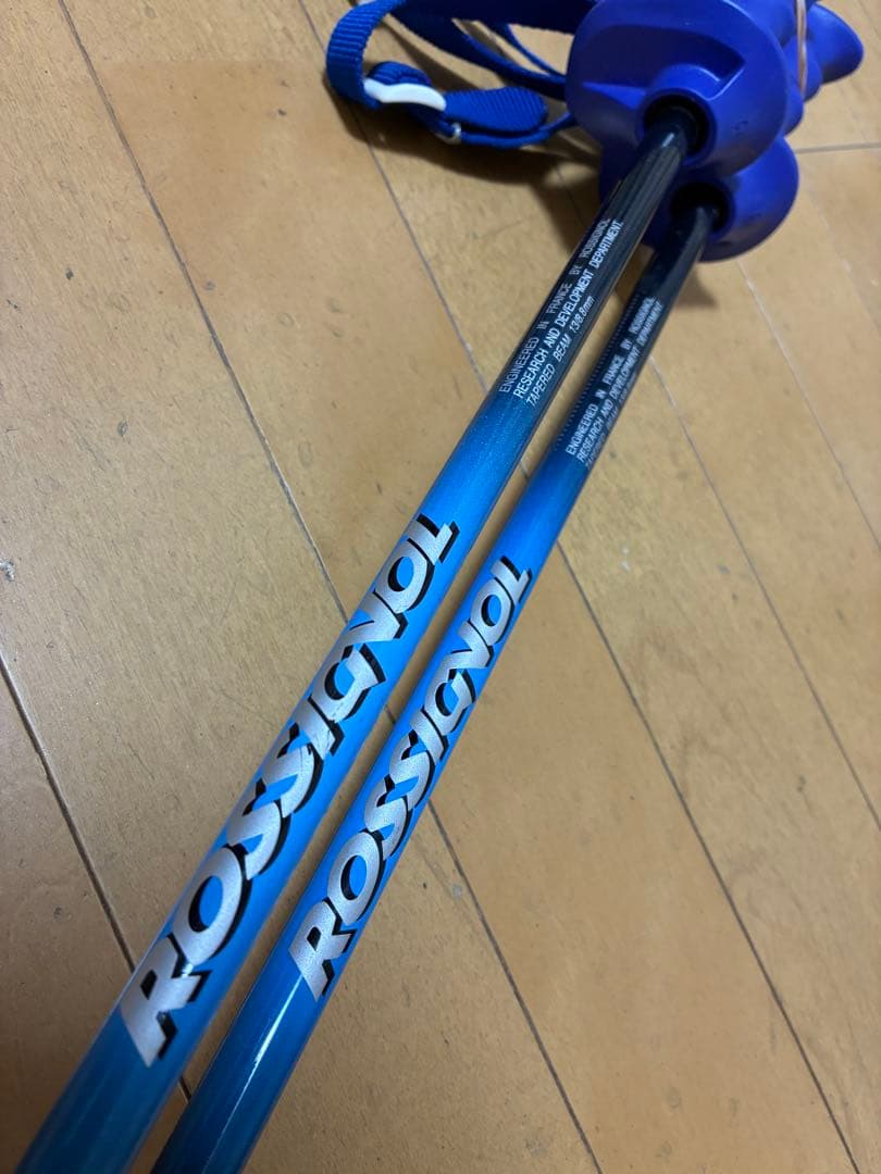 美品118cmROSSIGNOL ULTLA LIGHTカーボンスキー ストック