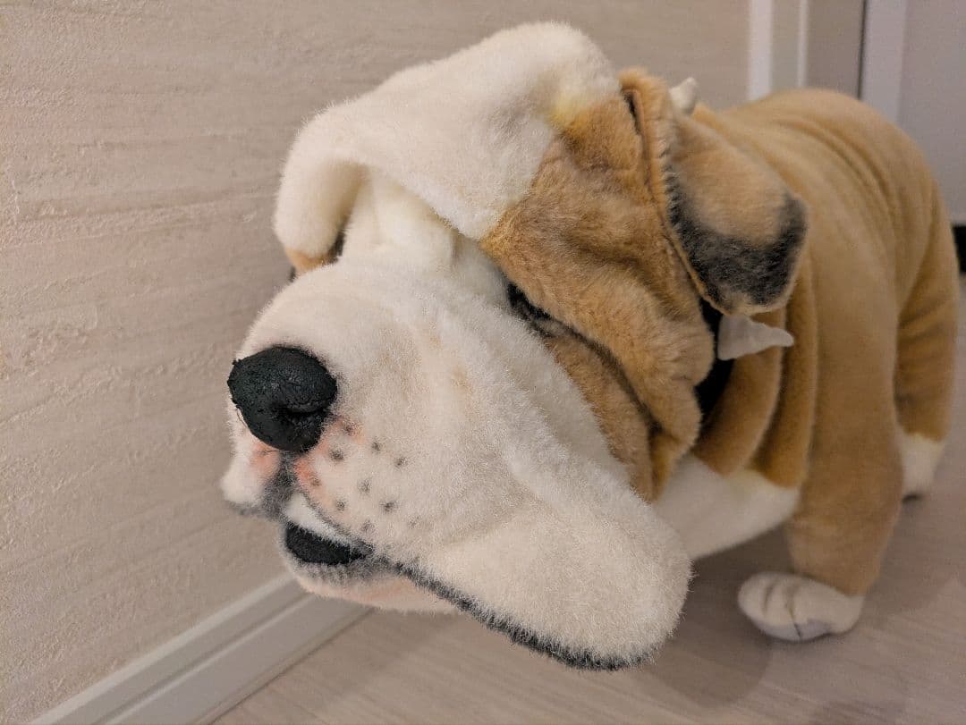 HANSA ブリティッシュブルドッグ ぬいぐるみ 実物大