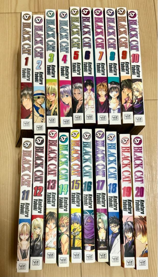 Black Cat 英語版　漫画　English Manga