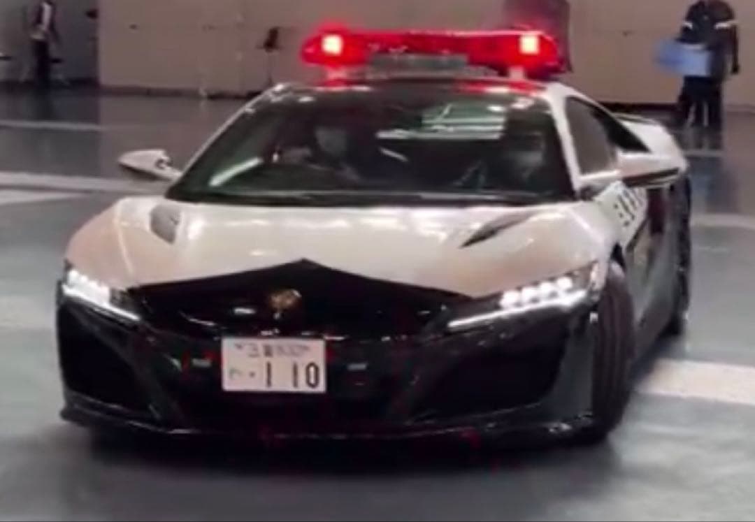 Honda NSX POLICE CAR 1/62 本田　ホンダ　パトカー