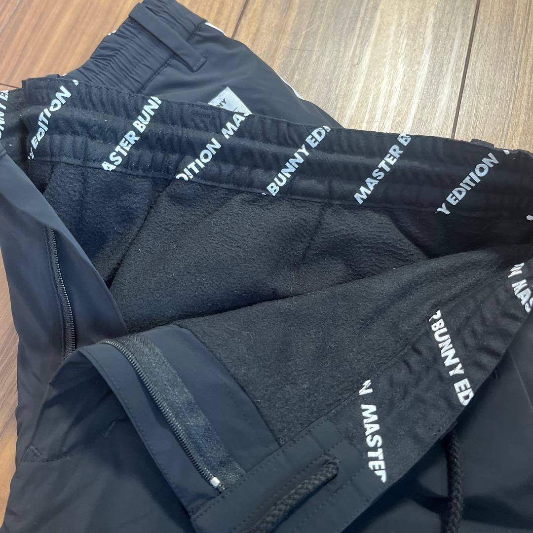 マスターバニー　メンズ　防寒パンツ　黒✖️ホワイト　サイズ5