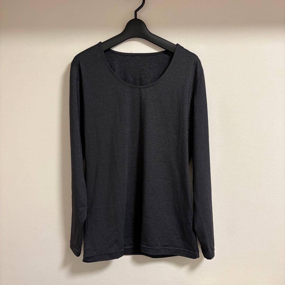 MASTERBUNNYEDITION ナイロンベア天竺長袖Uネックカットソー