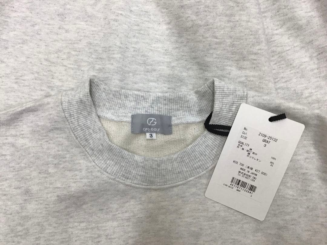 新品タグ付き CPG GOLF SWEAT SHIRTS スウェット