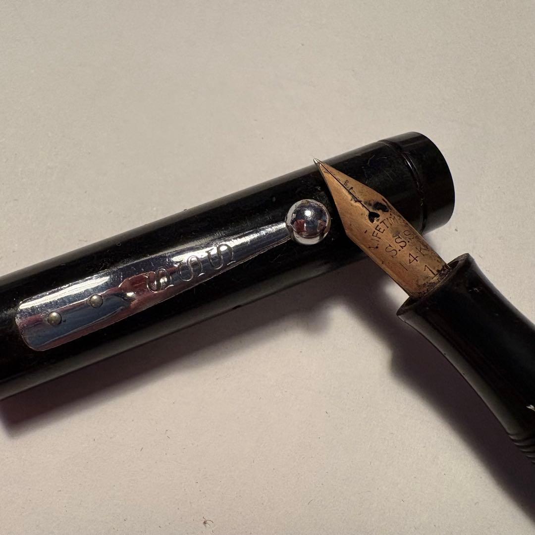 S.S.S. サンエス スリーエス 14K 万年筆 戦前