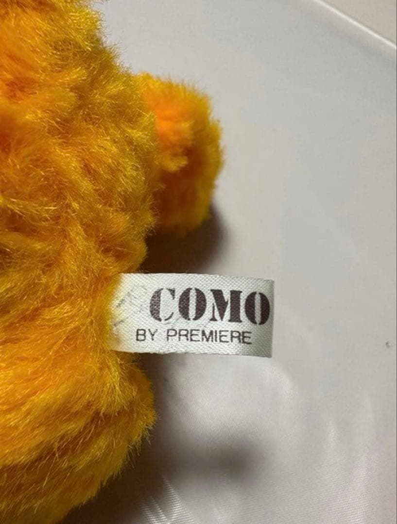 日本製　子犬のるーくオレンジ　COMO&RAY 平成　レトロ