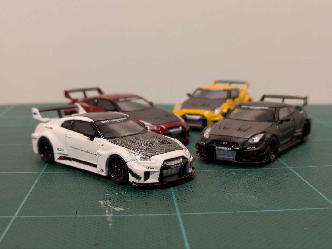 MINIGT 日産 GT-R 4台セット 168 169 191 182