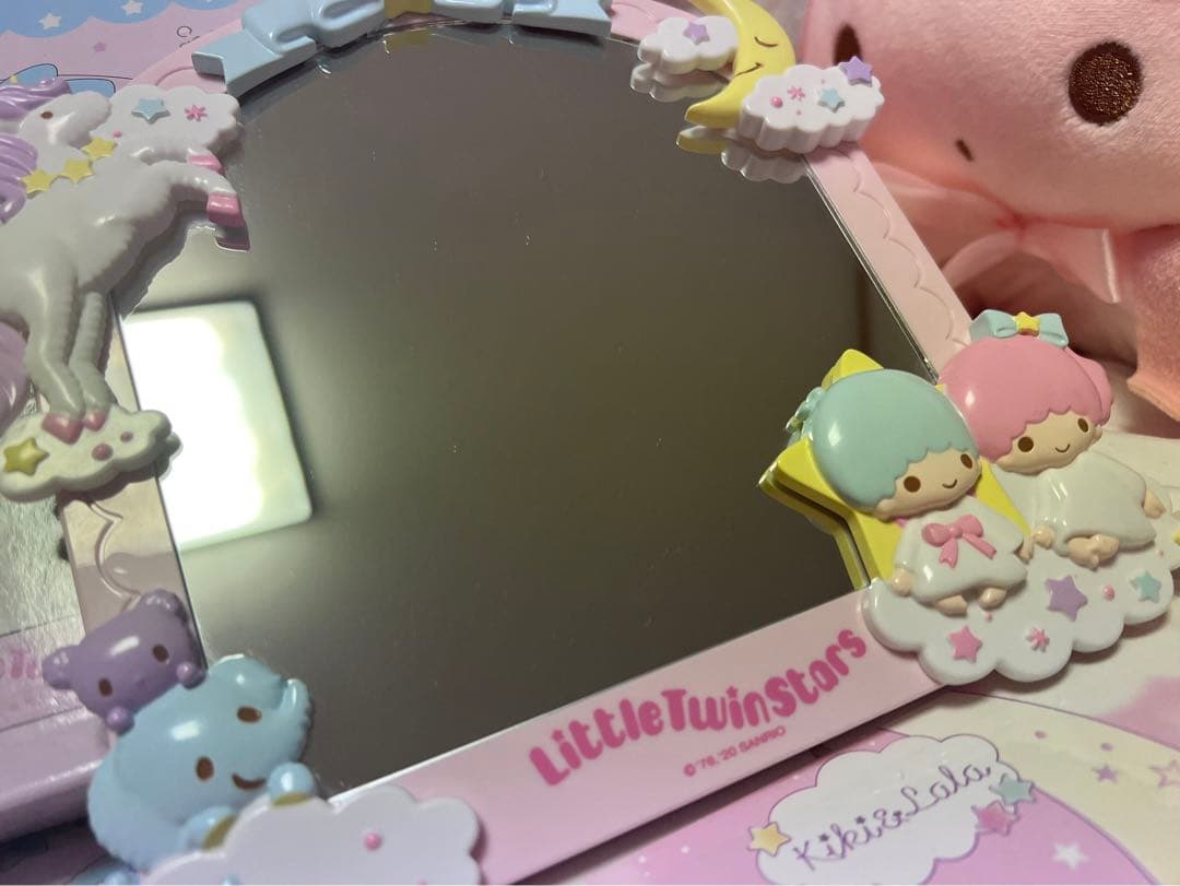 サンリオ リトルツインスターズ キラキラ 激レア★2020年 2Wayミラー