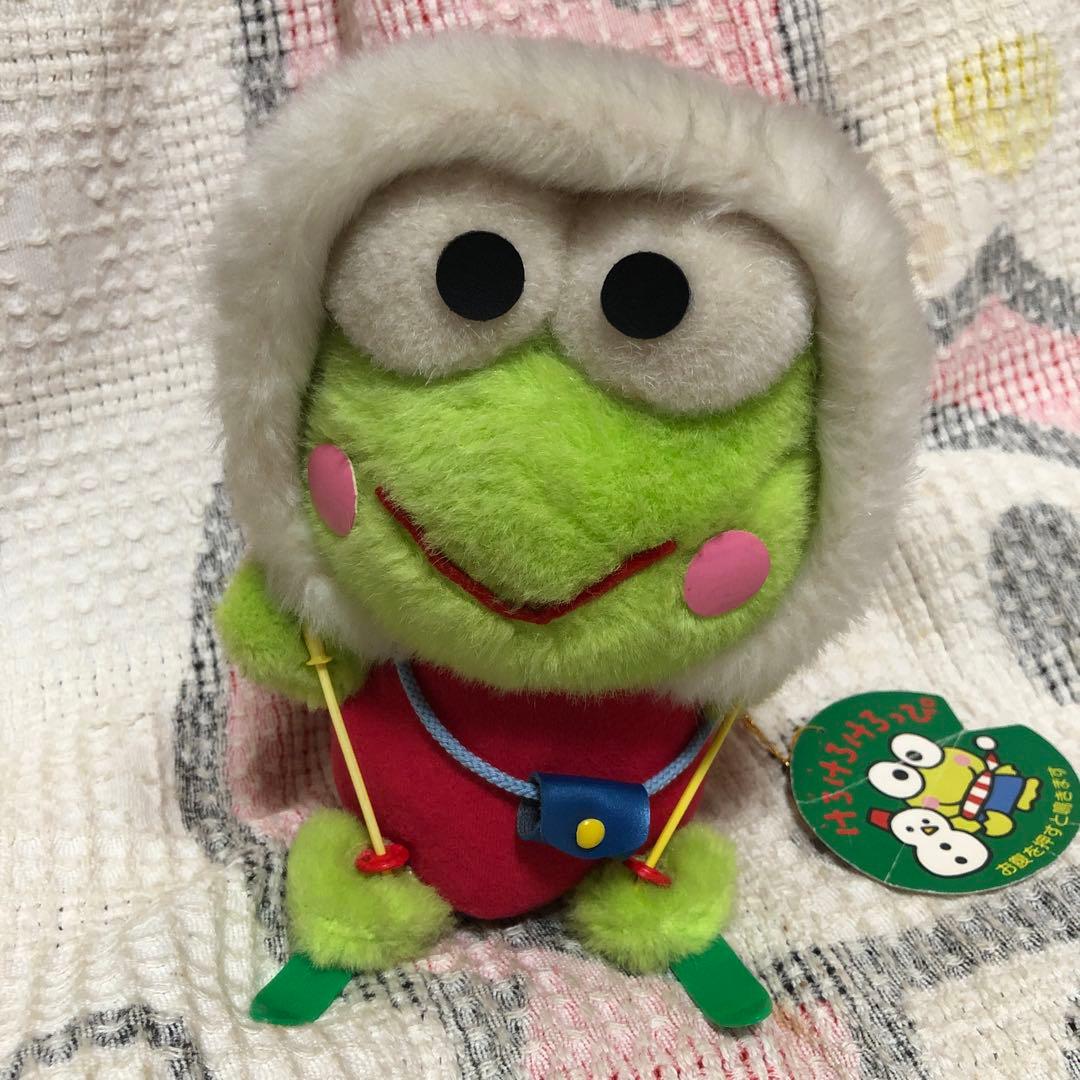 サンリオ　平成レトロ　けろけろけろっぴ ぬいぐるみ　正規品　1992 紙タグ付