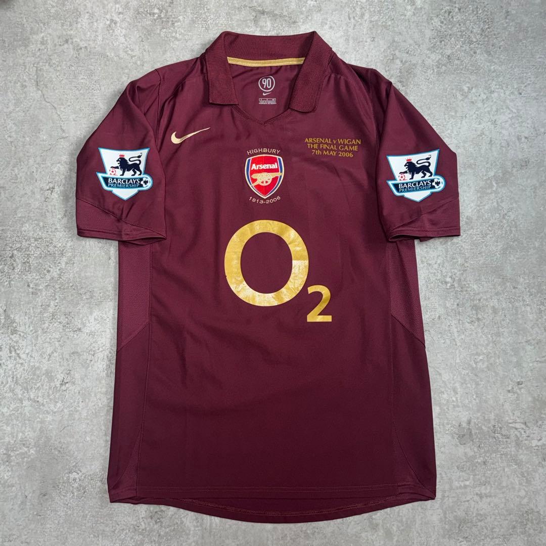 アーセナル 05/06 #14 アンリ ユニフォーム ハイバリー最終戦