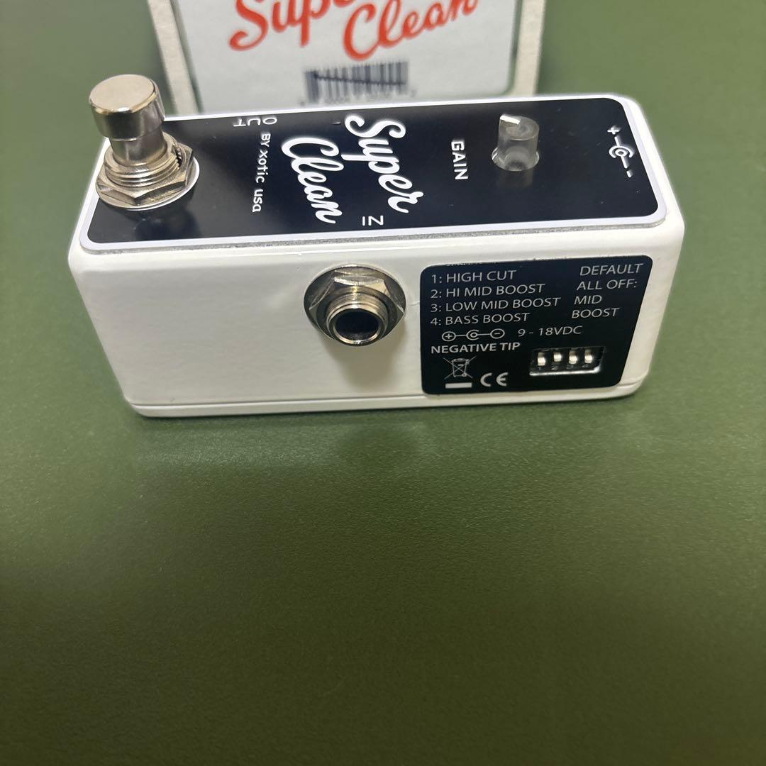 Xotic Super Clean ギター　ブースター　バッファー