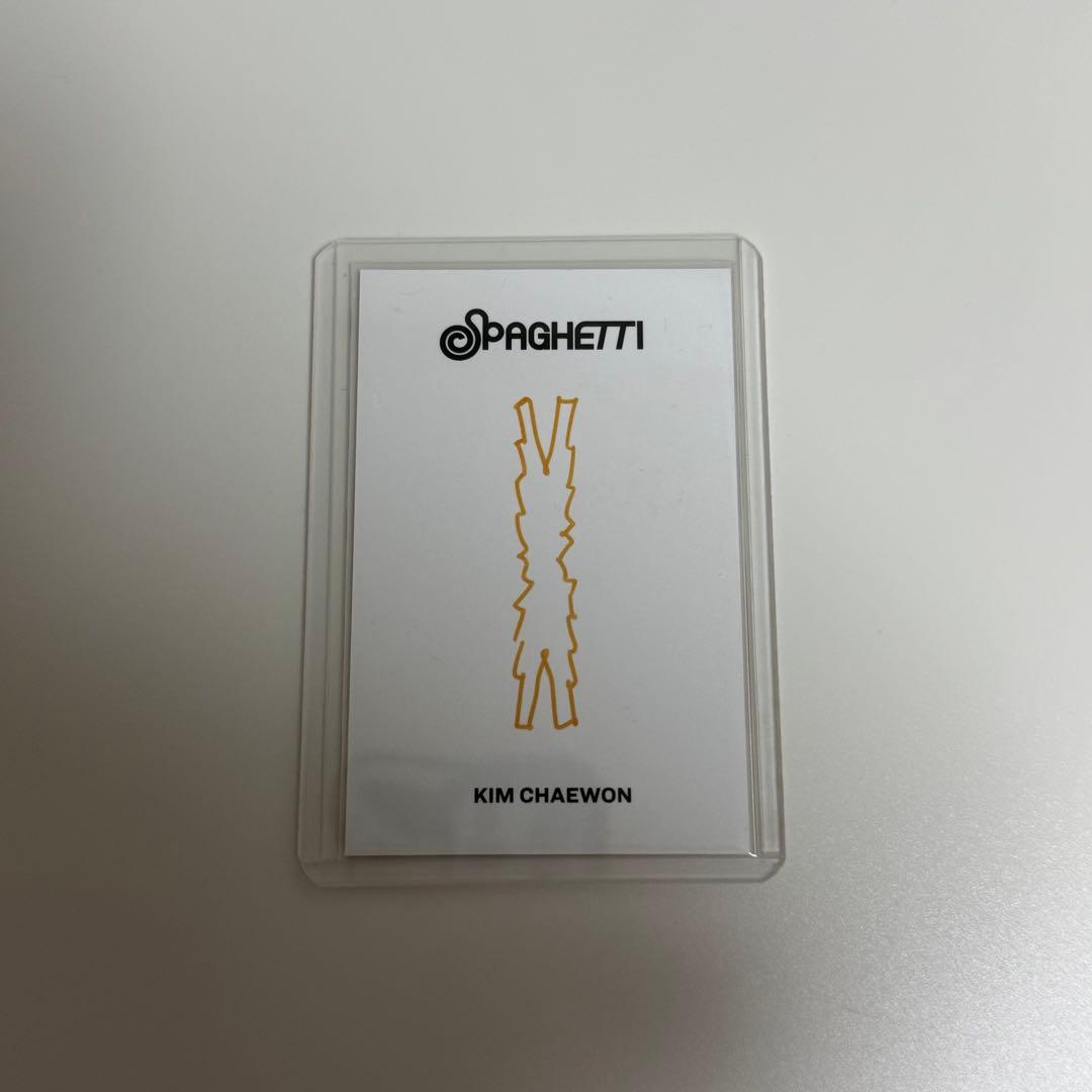 LE SSERAFIM ルセラ SPAGHETTI サノク トレカ チェウォン