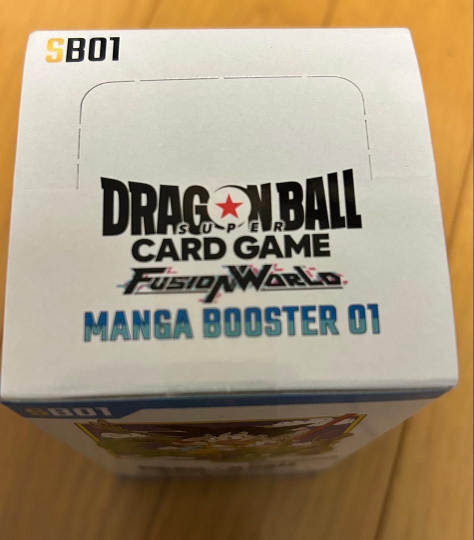 に*ん様 ドラゴンボールカード　MANGA BOOSTER 01 未開封ボックス