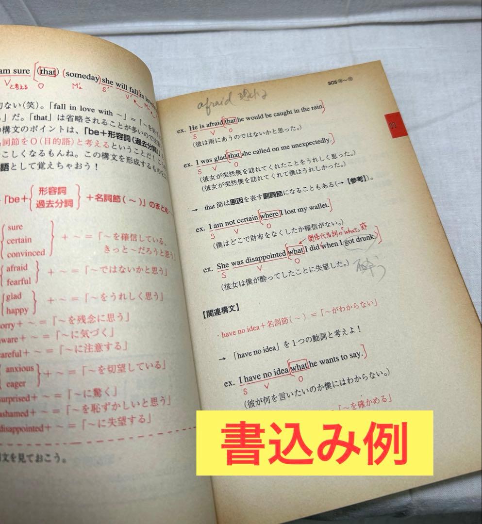 【上下巻2冊セット】英語構文SOS!!