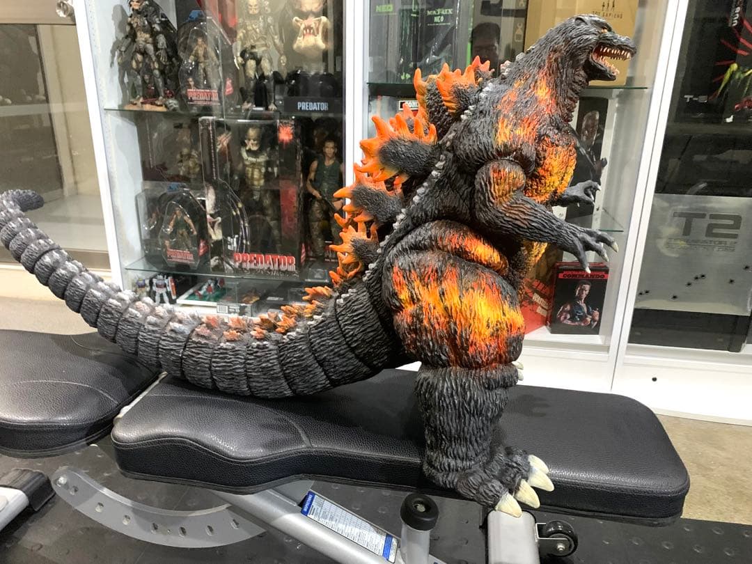 バーニングゴジラ　巨大サイズ全長約120㎝　 リペイントver