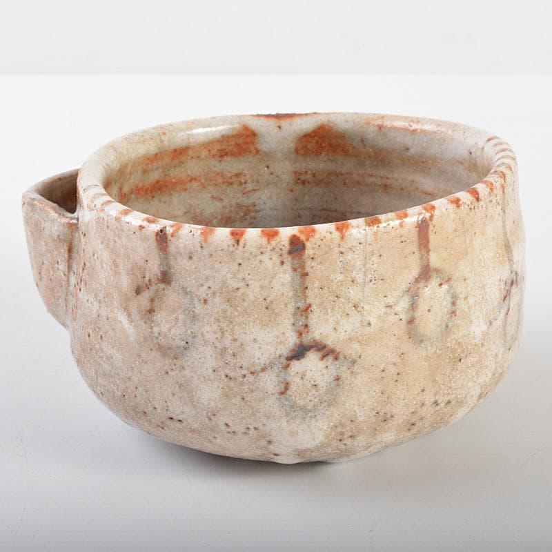 茶道具　絵志野　片口茶碗　裏千家十二代又妙斎極め箱　V　R7092