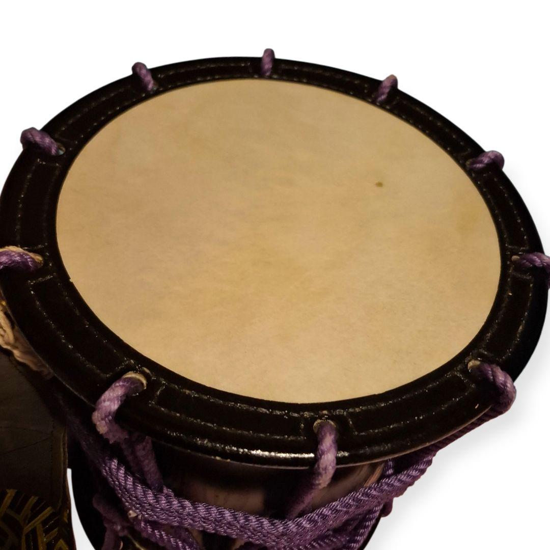 桶胴太鼓 0.9尺 9寸 和太鼓 バチ 篠笛 童子 セット