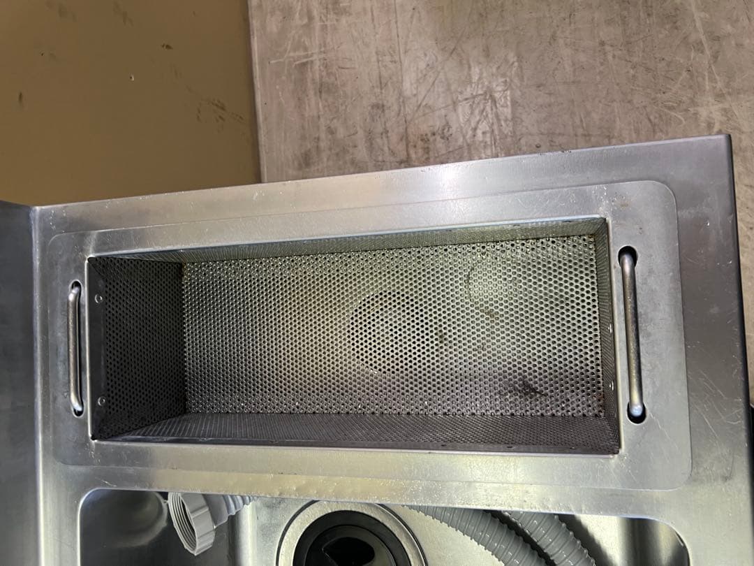 2槽シンクゴミ籠付き 1000x600x780(+145)