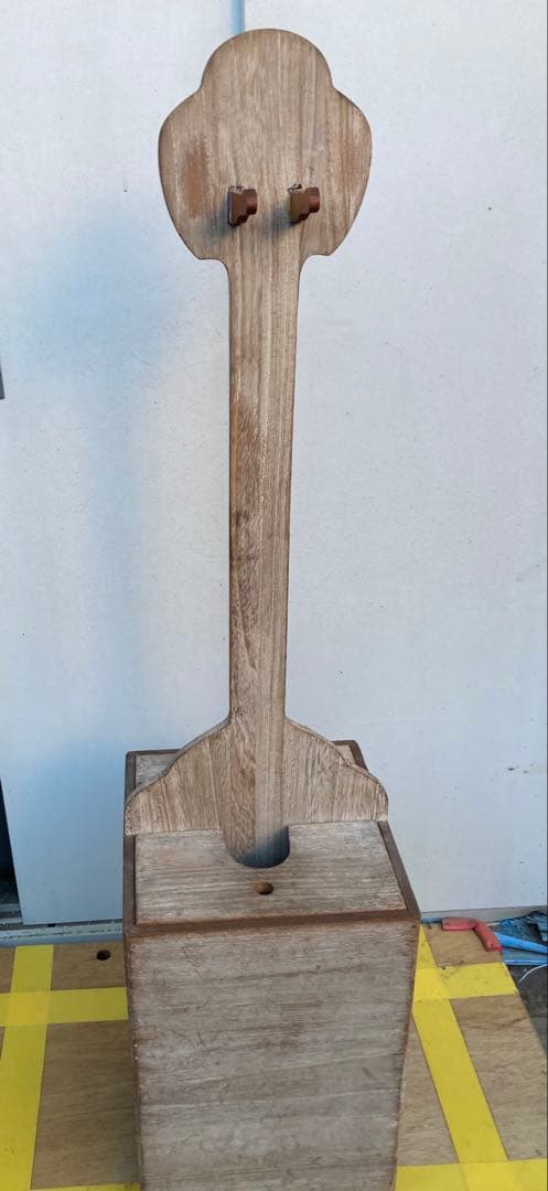 三味線　二丁立て箱