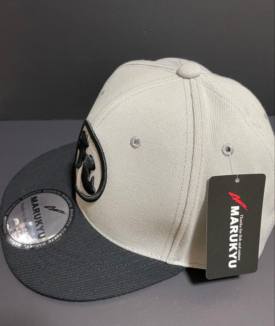 マルキュー フラットバイザーキャップ 02 ／メッシュキャップ2個セット