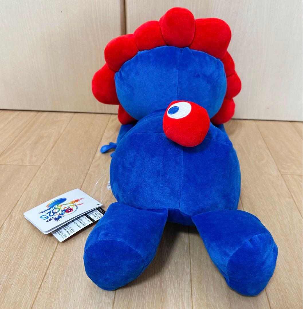大阪関西万博　ミャクミャク　もっちりぬいぐるみ　大　這型ぬいぐるみ　Ｌ